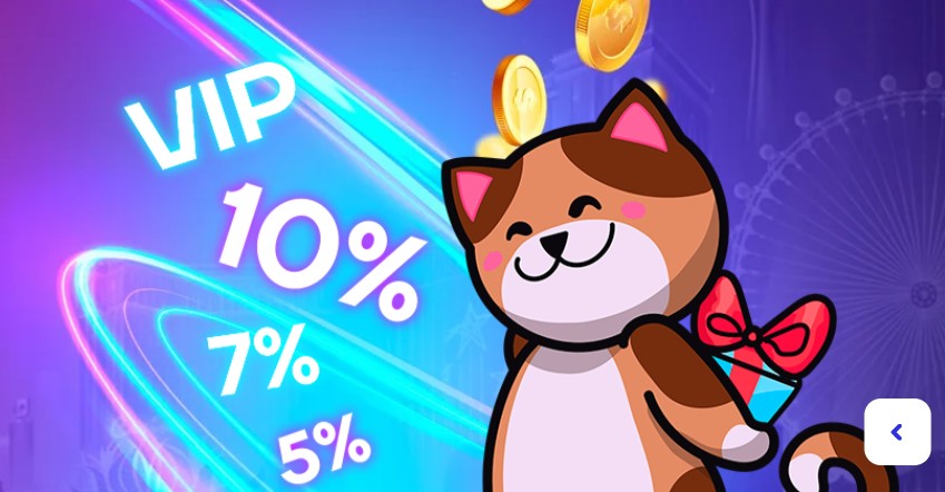 Cat Casino — Бонус нового игрока. Промокод.